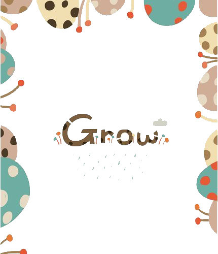 彩色蜗牛素材