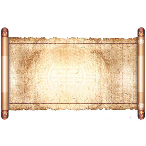 破烂复古卷轴免费下载