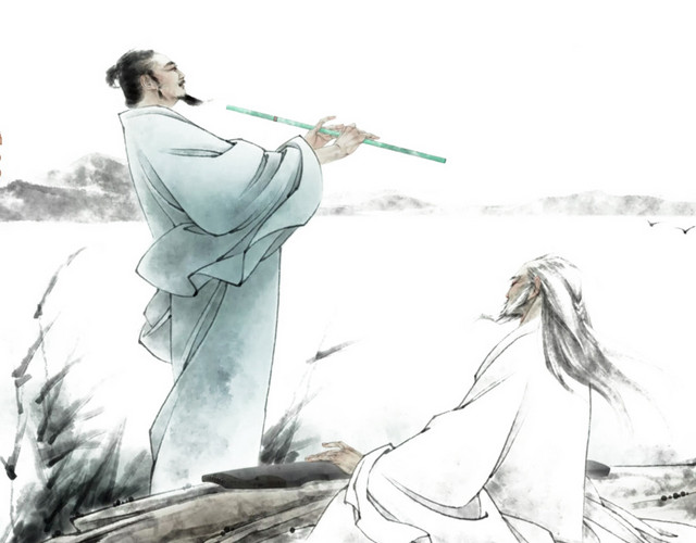 矢量手绘古代历史人物元素
