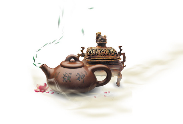 高清实物茶壶素材