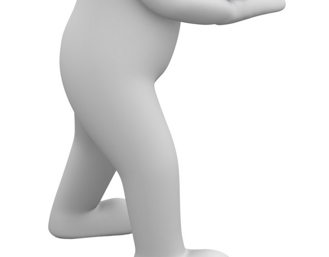 商务背景3D小人模板下载
