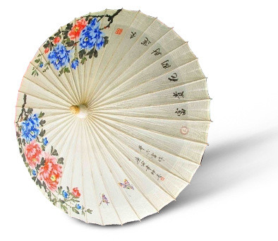 古典雨伞素材元素