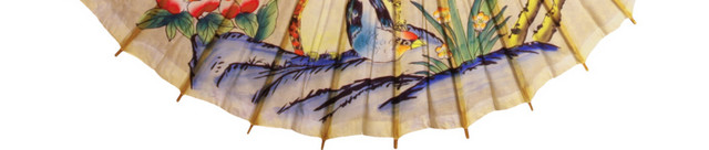 中国古风古典油雨伞元素PNG