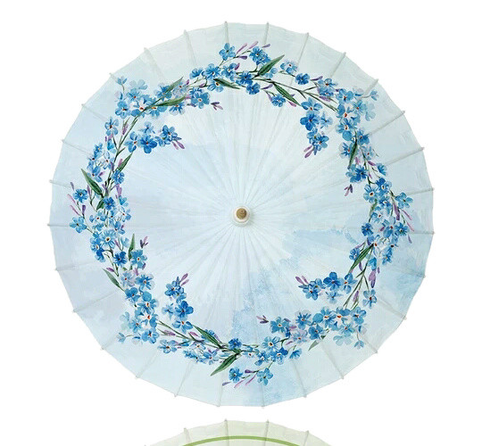 中国古风古典油雨伞PNG