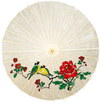 中国古典油雨伞素材元素