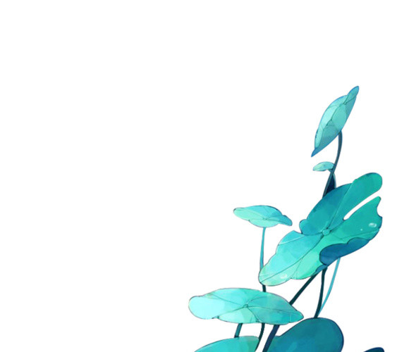 中国风手绘荷花素材PNG