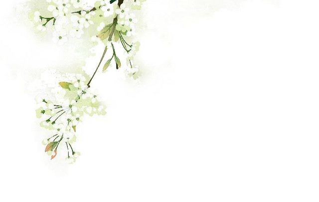 中国风山水花草素材