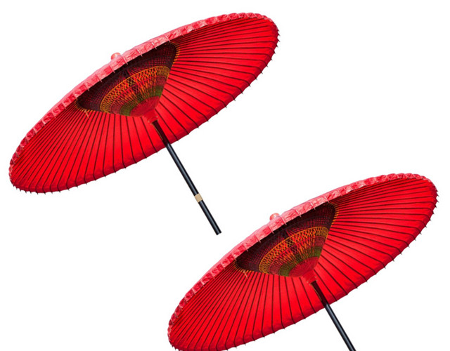 中国风古典油纸伞素材