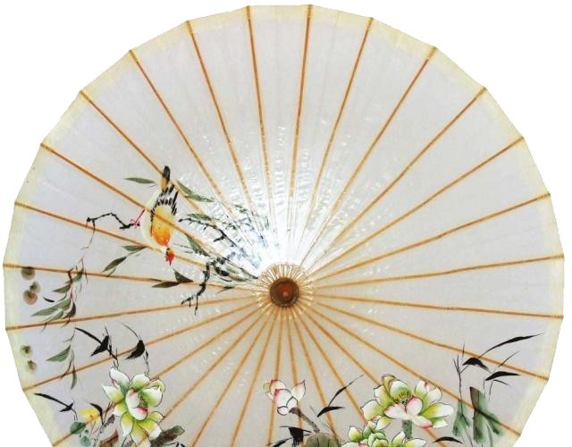 中国风古典油纸伞免扣素材