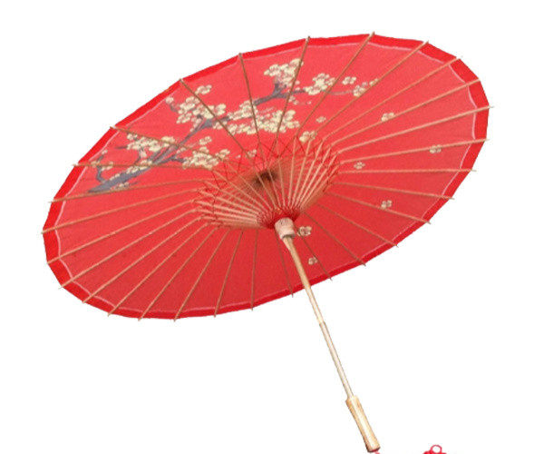 中国风梅花古典油纸伞素材