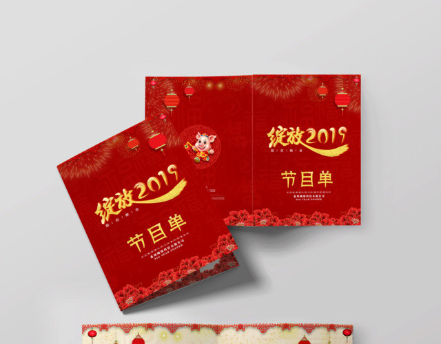 跨年晚会春晚2019新年节目联欢晚会节目单文艺演出绽放2019福猪