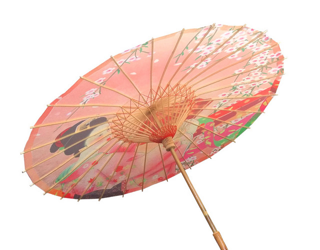 中国风彩色古典文雅油纸伞素材