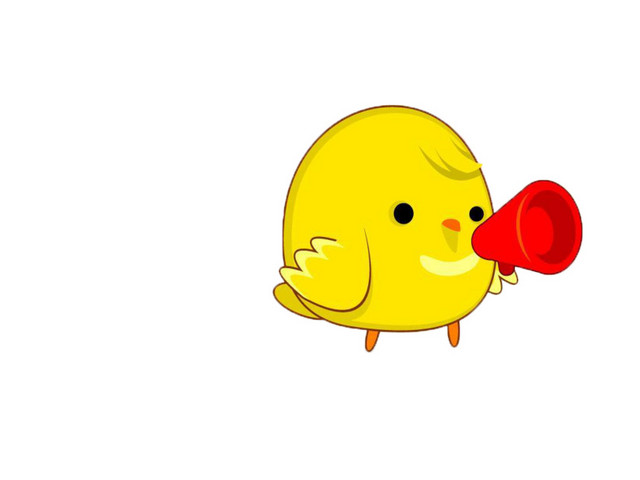 小鸡喊喇叭