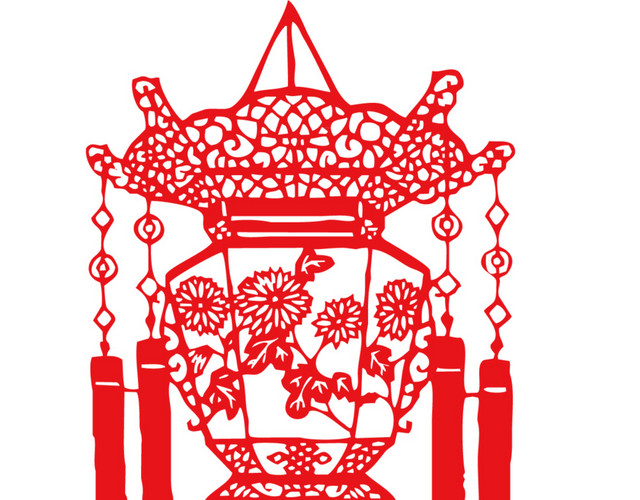 中国风窗花素材