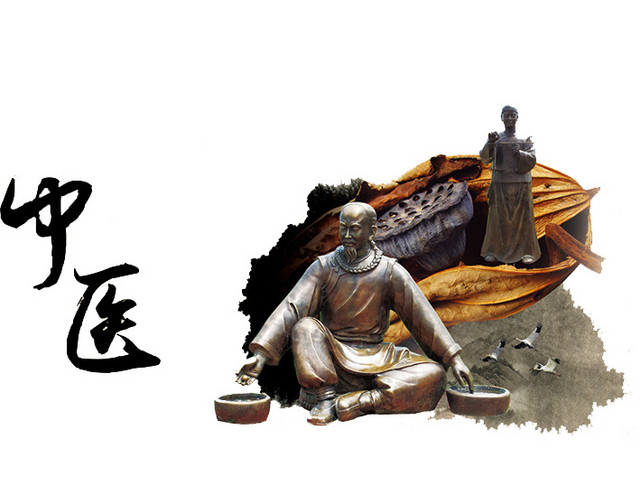 中国传统中医图