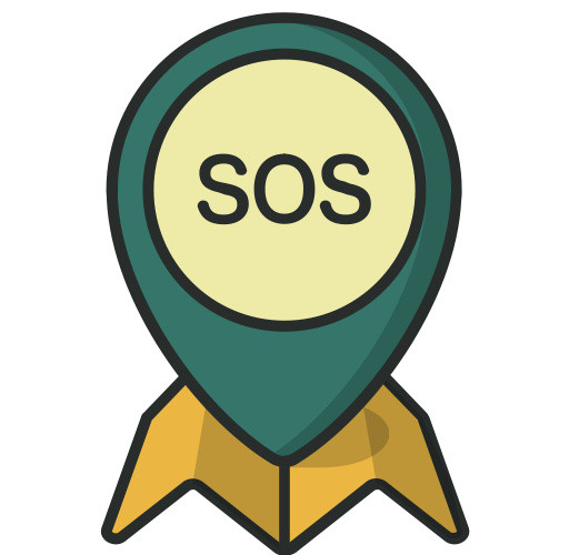 GPS图标指示矢量素材