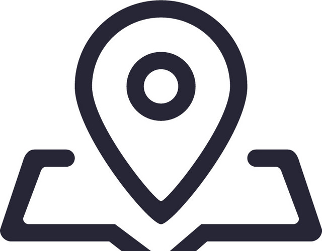地图图标指示矢量素材