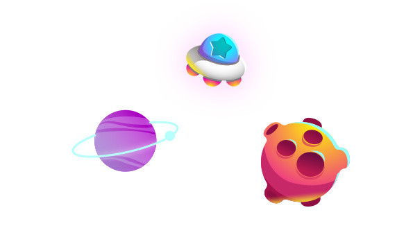 宇宙星球素材