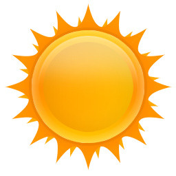 创意太阳矢量图素材