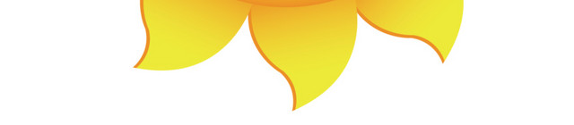 花朵太阳矢量图素材