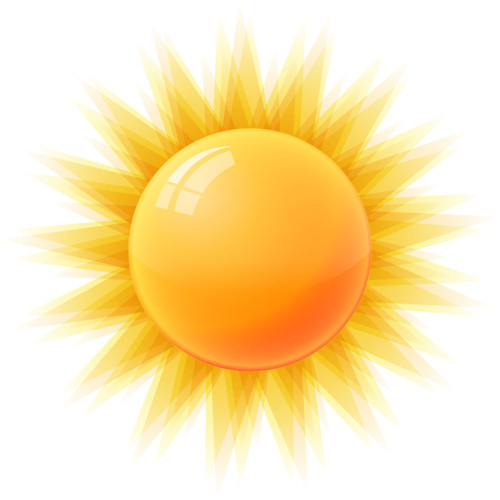 太阳矢量图素材