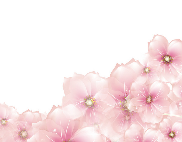 三八妇女节装饰元素花朵