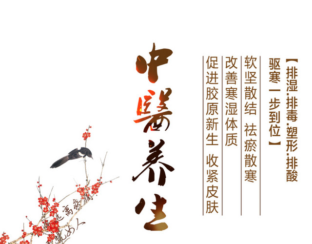中医养生装饰宣传