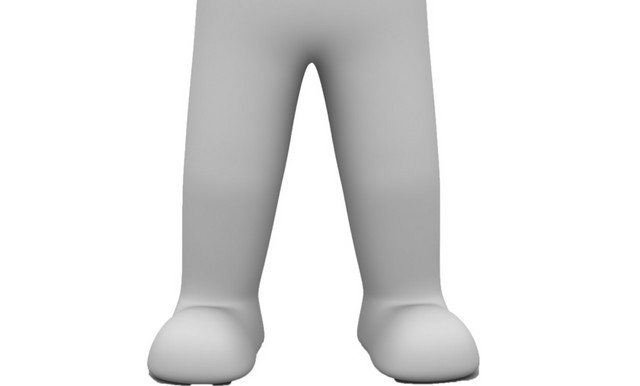 简约风格3D小人素材