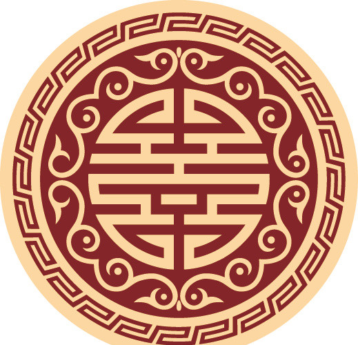 矢量创意囍字素材