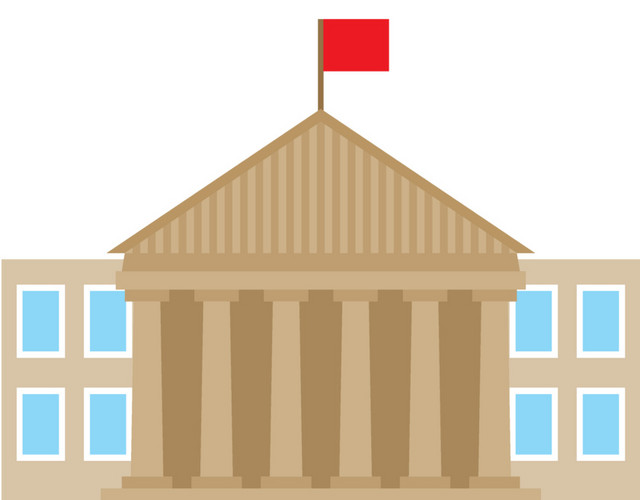 学校矢量素材