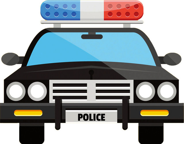 警车素材