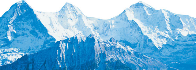 矢量雪山冰山素材