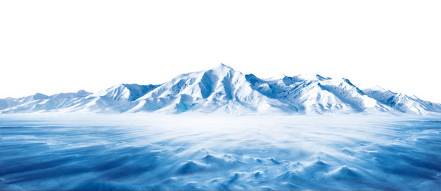 矢量雪山素材