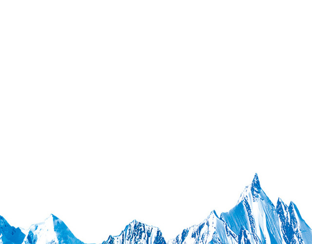 矢量雪山冰山素材