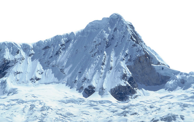 雪山冰山山峰素材