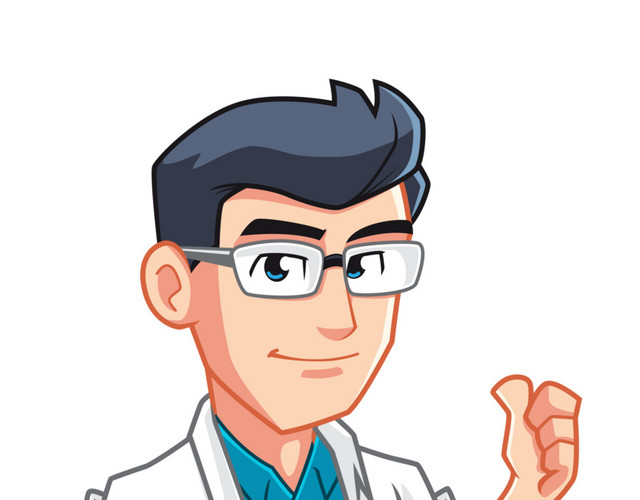 男士工程师矢量素材