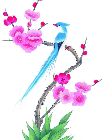 工笔国画花鸟图片