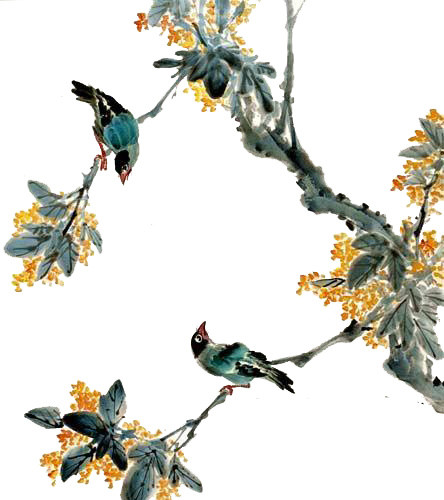 工笔国画花鸟图