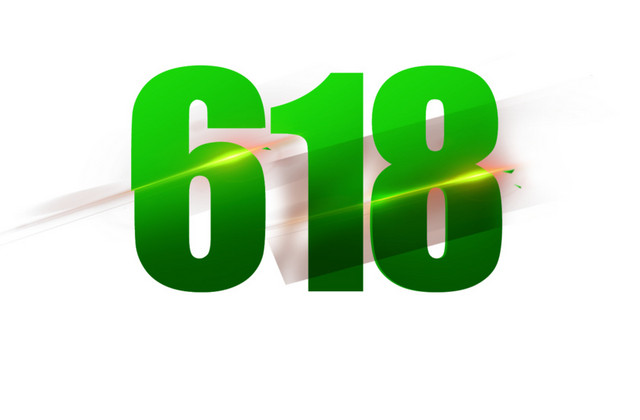 618促销海报背景矢量图片