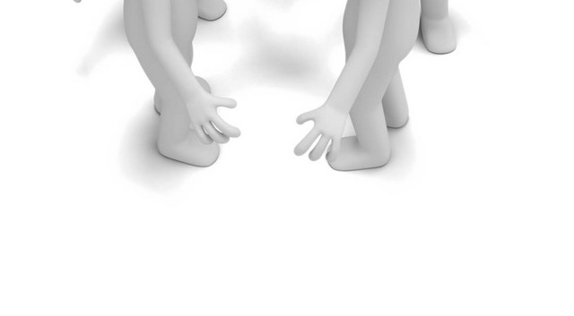 卡通3D小人PPT素材下载