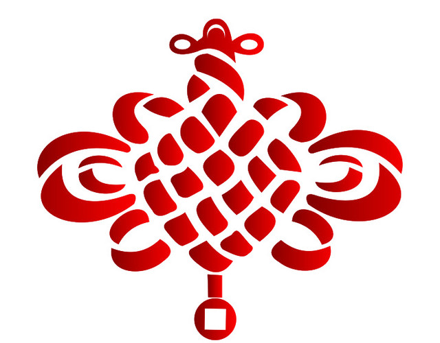 中国风传统中国结素材