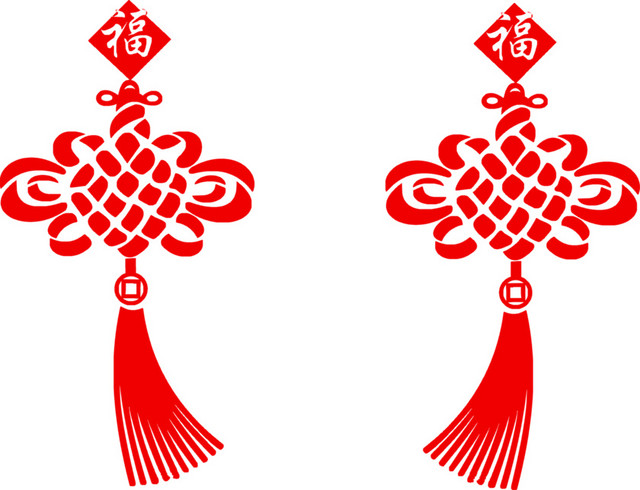 中国风传统中国结素材