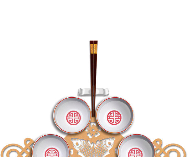 中国风传统中国结装饰素材