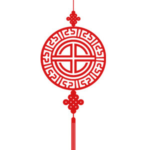 中国风传统中国结装饰素材