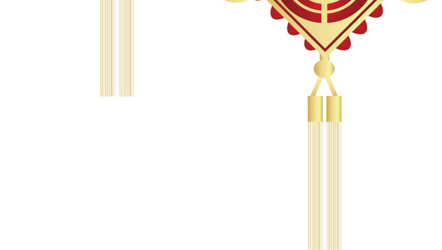 中国风传统中国结装饰素材