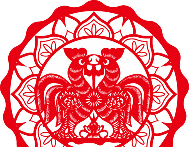 装饰公鸡