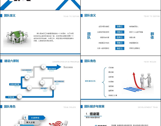 框架完整团队文化团队管理团队建设PPT