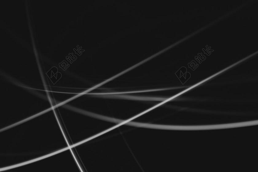 黑白灯光交叉曲线运动风背景图片