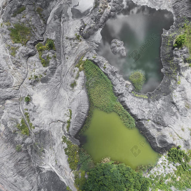 自然景观俯瞰地球植被山川背景图片