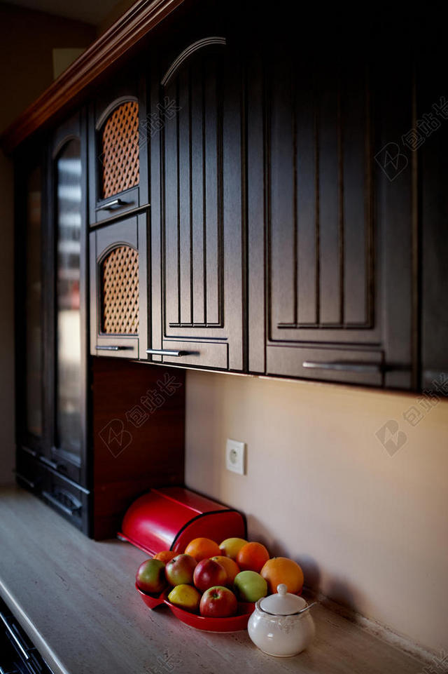 餐饮时尚苹果背景图片